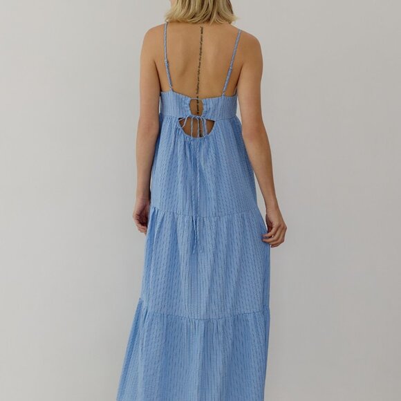 THE ASPEN BLUE DRESS - Picture 2 of 7